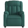 vidaXL Electric Massage Recliner Chair Dark Green