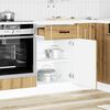 vidaXL Kitchen Base Cabinet Artisan oak Engineered wood