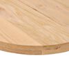 vidaXL Table Top Oak Solid Oak Wood Medium Durable Table Top Oval