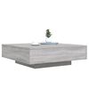 vidaXL Coffee Table Grey sonoma Engineered wood Coffee Table Square