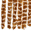 vidaXL Insect Curtain Ochre and White 35.4x86.6" Chenille