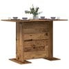 vidaXL Dining Table Old wood Engineered wood Minimalist Dining Table
