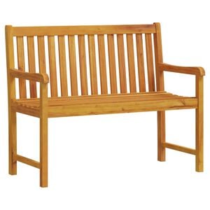 vidaXL Garden Bench Natural Wood Solid Acacia Wood Small Garden Bench