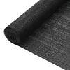 vidaXL Privacy Net Black 5.9x32.8' HDPE 0.82 oz/ft²