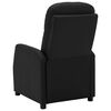 vidaXL Recliner Black