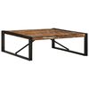 vidaXL Coffee Table Multicolor Solid reclaimed wood, powder-coated steel