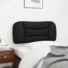 vidaXL Headboard Cushion Black