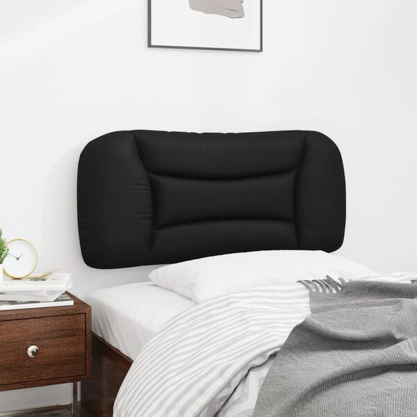vidaXL Headboard Cushion Black
