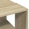 vidaXL Coffee Table Sonoma Oak Engineered Wood Low Coffee Table