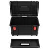 vidaXL Portable Flight Case Black 22.4"x13.8"x12.8" PP