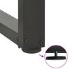 vidaXL Bar Table Leg Anthracite Powder-coated steel Standard