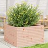 vidaXL Garden Planter Natural wood Solid Douglas wood Medium