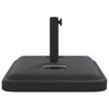 vidaXL Umbrella Base Black PE (Polyethylene) and concrete 59.5 lb