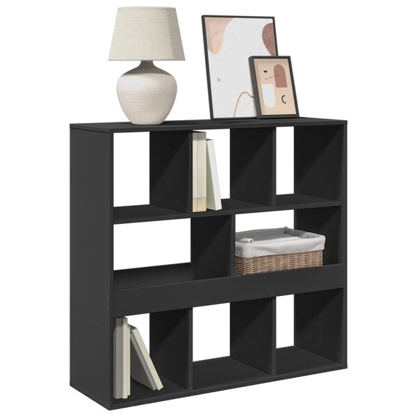 vidaXL Bookcase Book Cabinet Rectangular Contemporary Wall Mounted