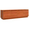 vidaXL TV Cabinet Brown 61.42 x 14.57 x 17.72 in Engineered Wood
