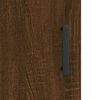 vidaXL Wall Cabinet Brown Oak Engineered Wood 23.6x12.2x23.6 in