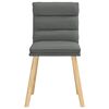 vidaXL Dining Chair Set of 6 Dark Gray