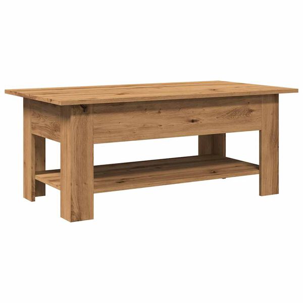 vidaXL Coffee Table Artisan Oak Engineered Wood Medium Coffee Table