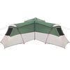 vidaXL Family Tent with Roof Green 833 x 585 x 216 cm Taffeta