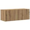 vidaXL TV Cabinet Artisan Oak Engineered Wood Medium TV Cabinet