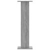 vidaXL Plant Stand Grey Sonoma Engineered Wood Large Decorative Inlays