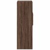 vidaXL Highboard Brown oak Engineered wood Medium Highboard