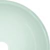 vidaXL Basin Tempered Glass 11.8x4.7" White