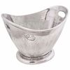 vidaXL Ice Bucket Silver 36 x 25 x 26 cm Aluminium