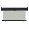 48428 vidaXL Balcony Side Awning 57.1"x98.4" Gray