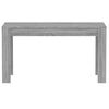 vidaXL Dining Table Grey Sonoma Engineered Wood 55.1 x 29.3 x 29.9 in