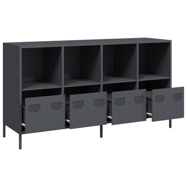 vidaXL Sideboard Anthracite Cold-rolled steel Medium Sideboard
