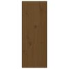 vidaXL Wall Cabinet Set of 2 Honey brown Solid pine wood Medium
