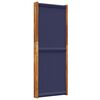 vidaXL 4-Panel Room Divider Dark Blue 110.2"x70.9"