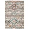vidaXL Rug Multicolor 100% Polypropylene 63 x 90.6 in UV-resistant Rug