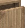 vidaXL Bedside Table artisan oak 63.5 x 36 x 61 cm Engineered wood