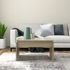 vidaXL Coffee Table Sonoma Oak Engineered wood Medium Durable