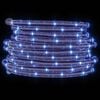 vidaXL Rope Light Cold White PVC 65.6 feet Rope Light Cylindrical