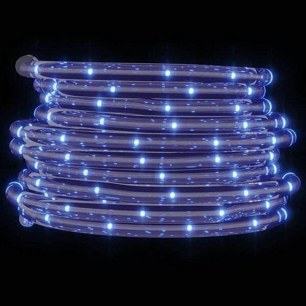 vidaXL Rope Light Cold White PVC 65.6 feet Rope Light Cylindrical