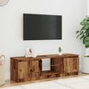 vidaXL TV Cabinet old wood 47.2" x 11.8" x 14" Engineered wood