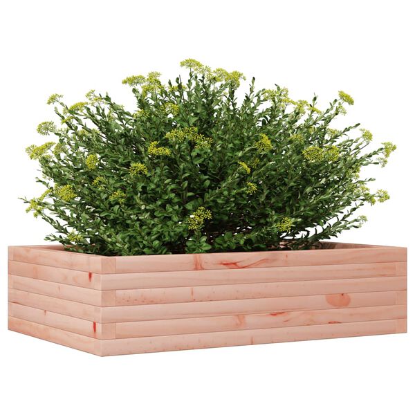 vidaXL Garden Planter Natural wood color Solid Douglas Fir wood