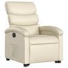 vidaXL Electric Stand Up Recliner Chair Cream