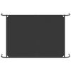 vidaXL Elevated Dog Bed Black Oxford fabric and powder-coated steel