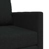 vidaXL Sofa Bed Black 29.13 x 30.31 x 31.89 in Fabric
