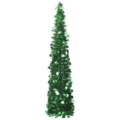 vidaXL Pop-up Artificial Christmas Tree Green 6 ft PET