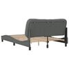 vidaXL Bed Frame Dark Grey