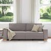 vidaXL Sofa Taupe 86.61 x 30.71 x 33.07 in Fabric