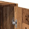 vidaXL Bathroom Sink Cabinet Old Wood 23.6x13.0x23.6" Engineered Wood