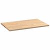 vidaXL Kitchen Worktop Oak Solid Oak Wood Medium Durable