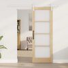 vidaXL Sliding Door ORKDAL Natural 28.94 x 78.15 in
