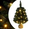 vidaXL Fake Christmas Tree Green PVC Small Faux Tree Cone-shaped